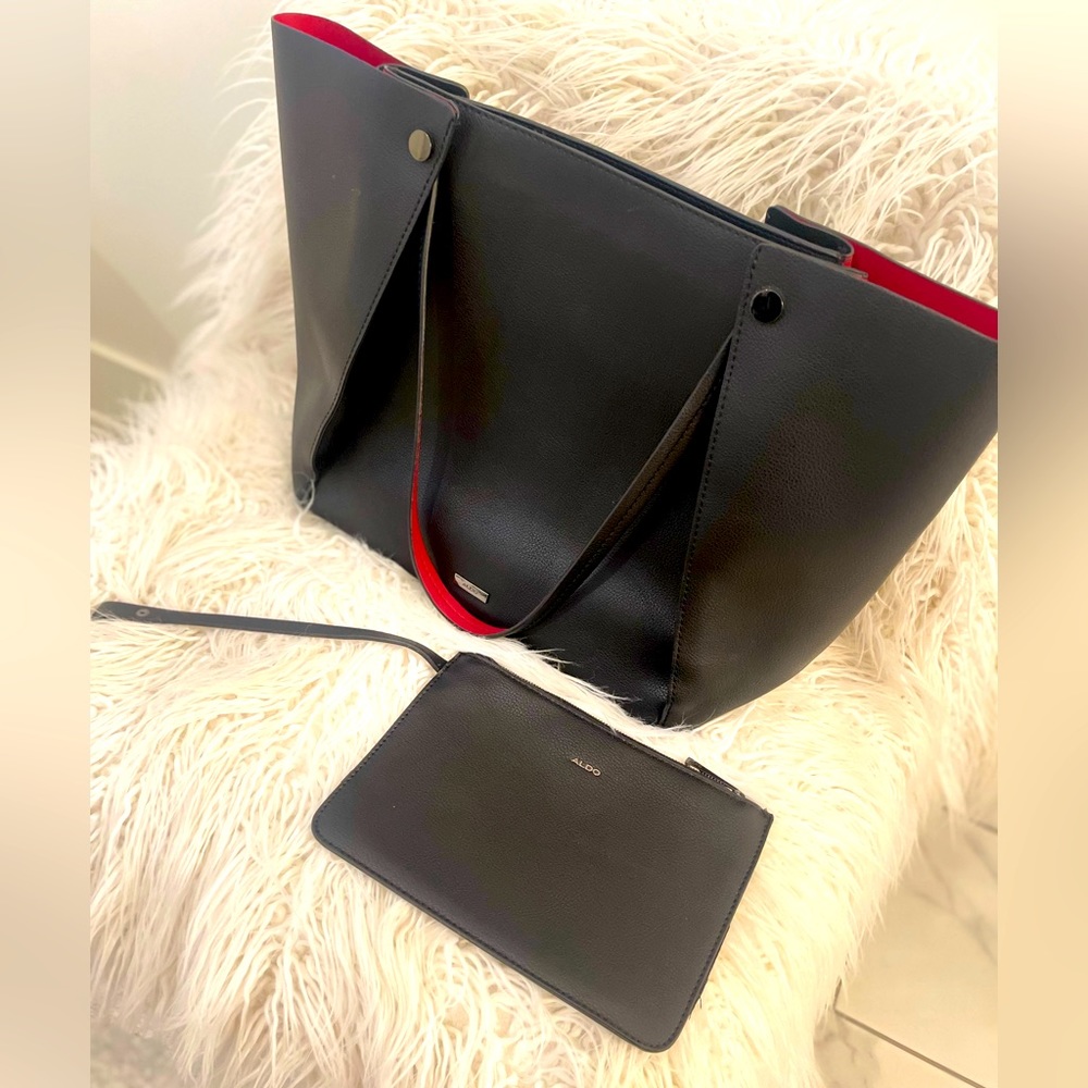 Aldo Large Tote + Pouch